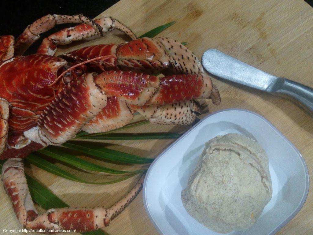 Kaveu, crabe de cocotier